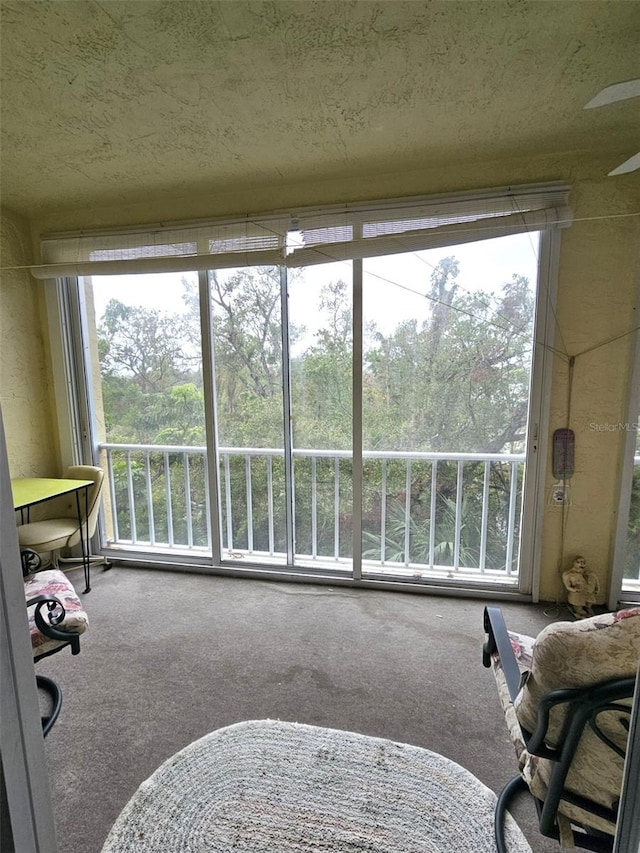 sunroom featuring a healthy amount of sunlight