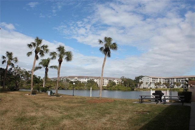 property view of water