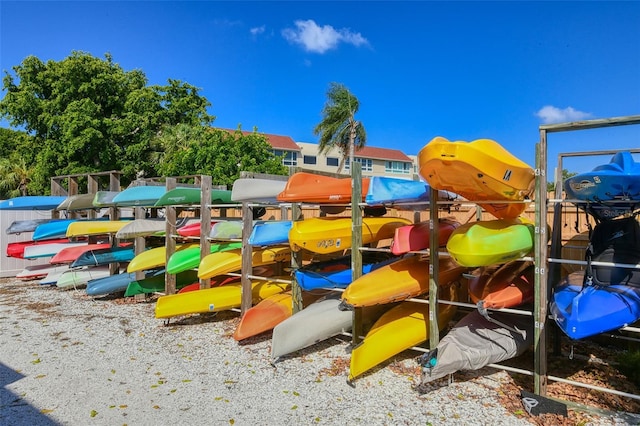 view of jungle gym