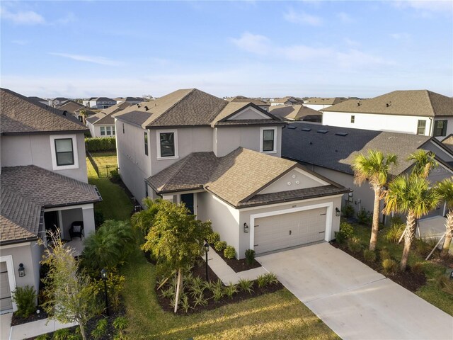 view of front of house with a front yard