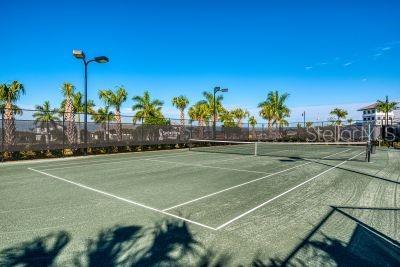 view of tennis court