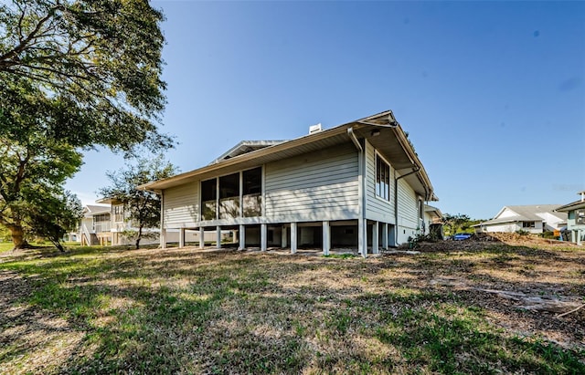 view of rear view of house