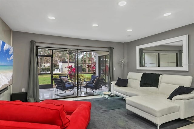 view of living room