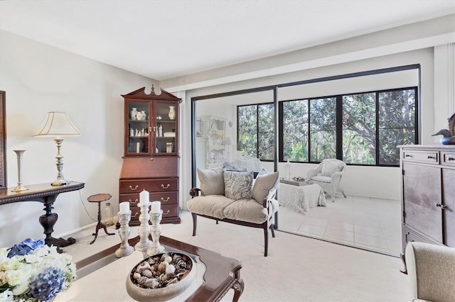 542 Lakeside Dr Unit 542, Bradenton, FL 34210 - sitting room featuring carpet floors