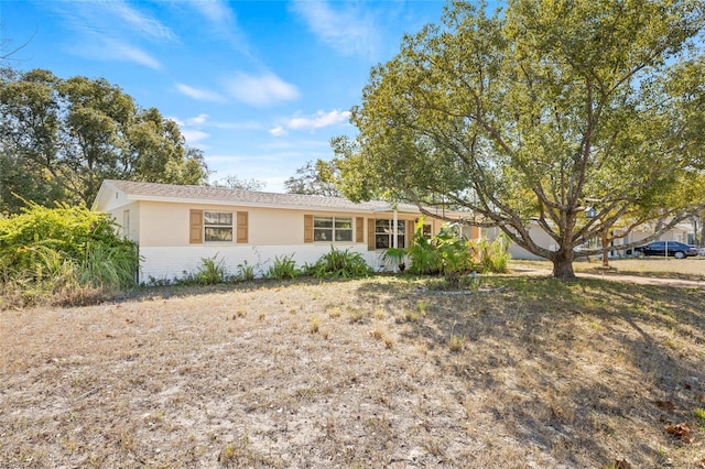 view of ranch-style house