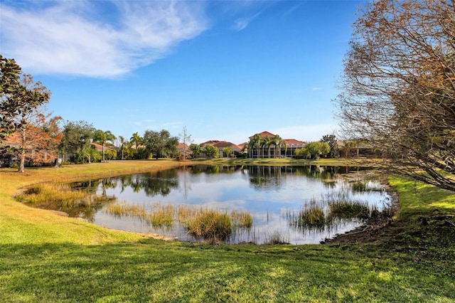 property view of water