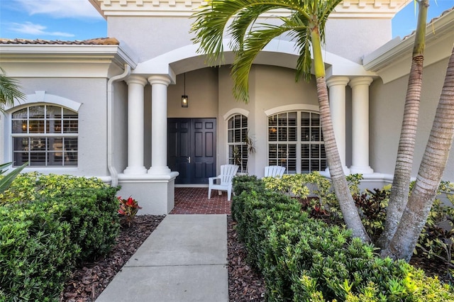 view of property entrance