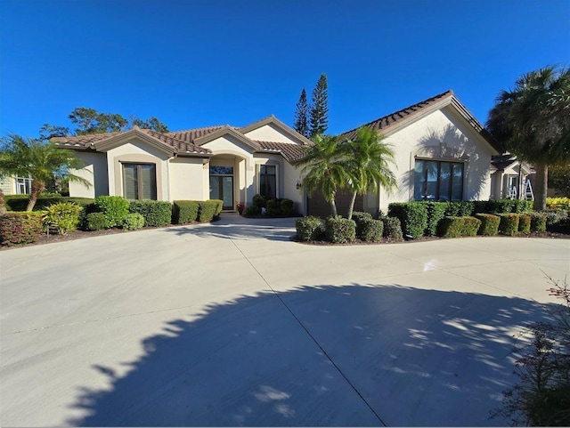 view of mediterranean / spanish house