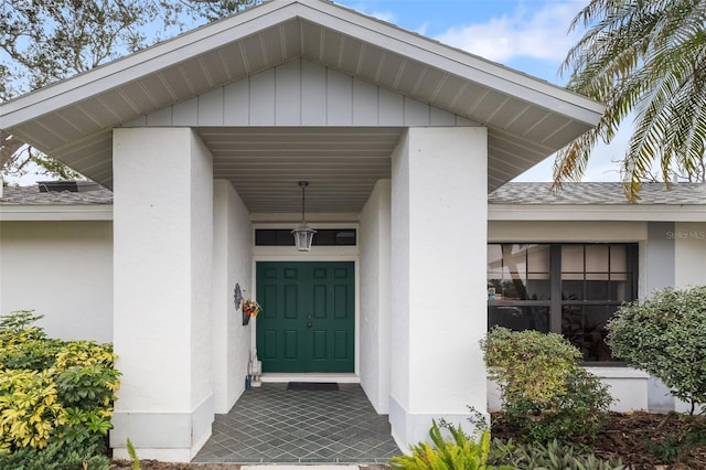 view of property entrance