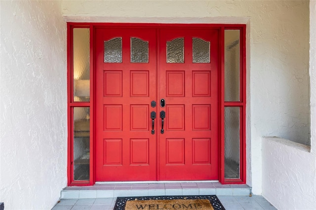 view of property entrance