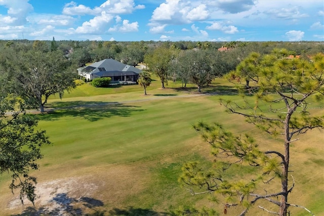 surrounding community featuring a yard