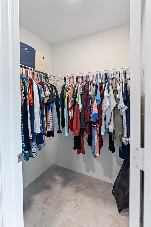 view of spacious closet