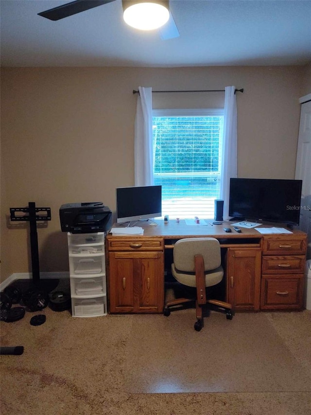 15900 SW 19th Avenue Rd, Ocala, FL 34473 - office area featuring light carpet
