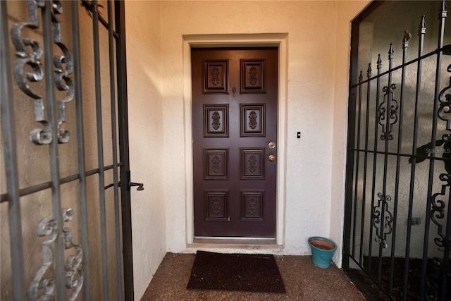 view of property entrance