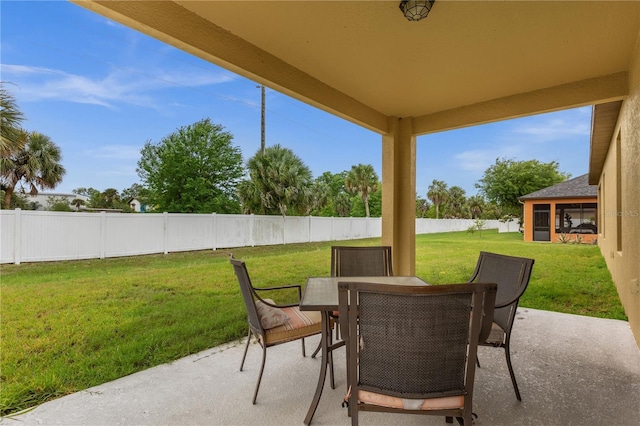 view of patio / terrace