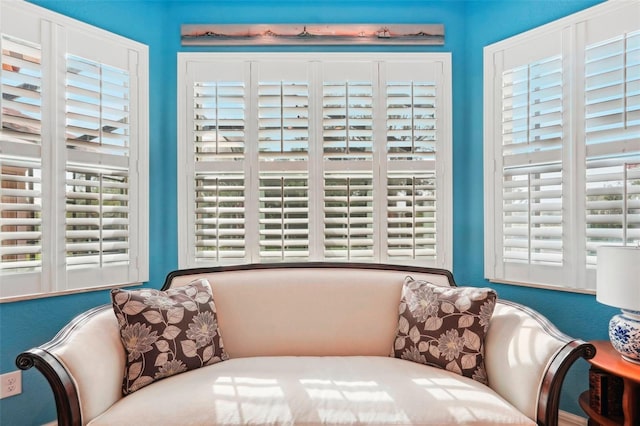 view of sitting room