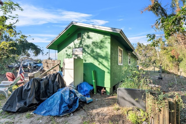 view of side of property