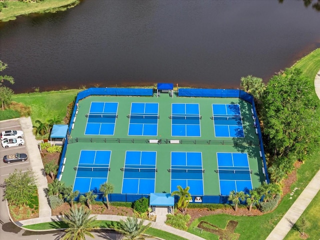 view of property featuring a water view