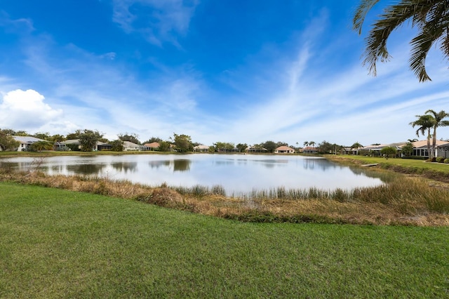 property view of water