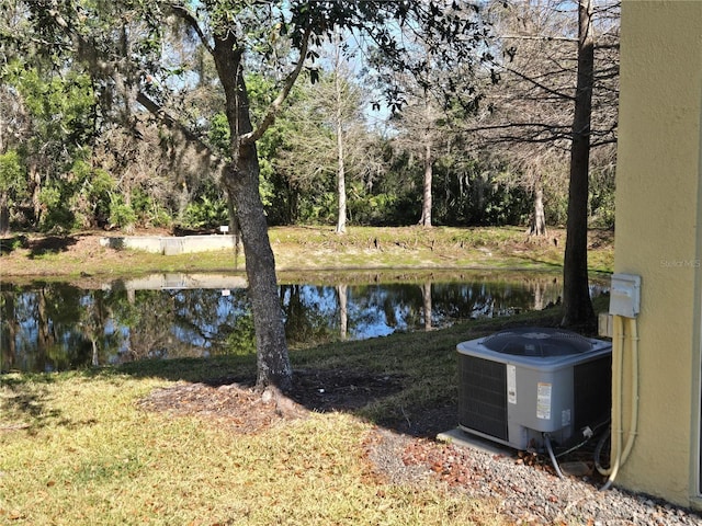 view of water feature