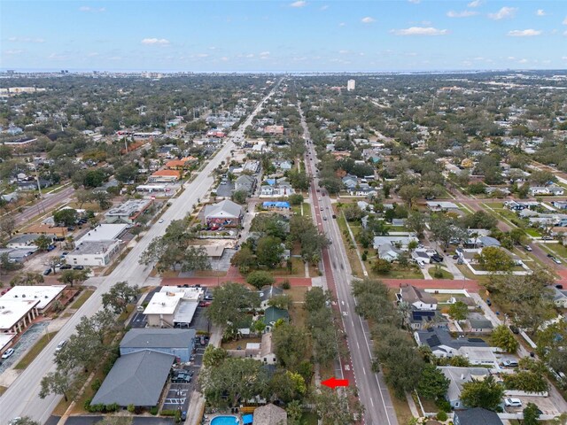 4536 1st Ave N, Saint Petersburg, FL 33713 - drone / aerial view with a residential view