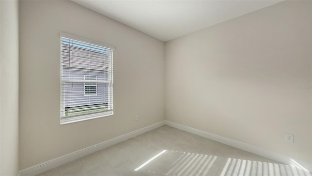 unfurnished room with plenty of natural light