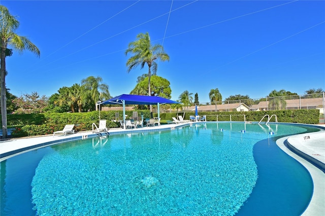 view of swimming pool