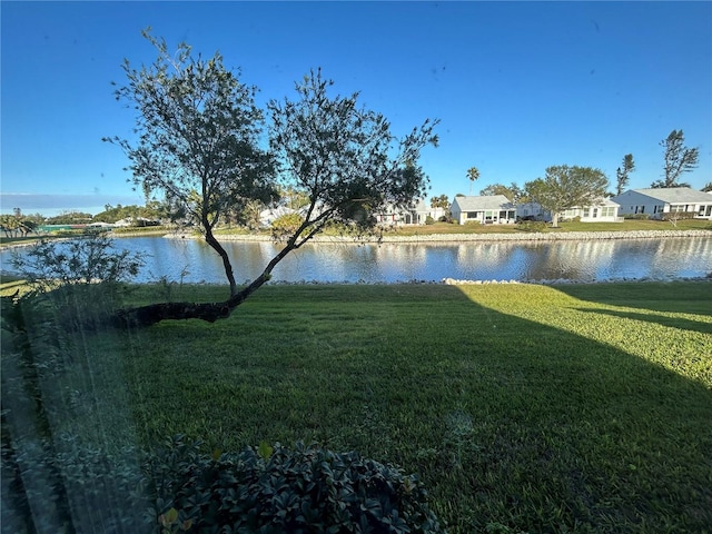 view of water feature