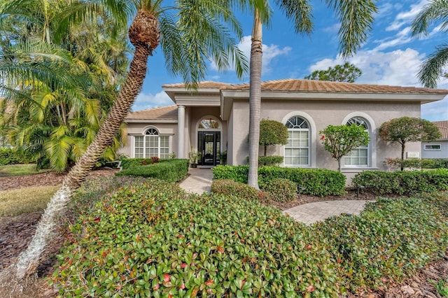 view of mediterranean / spanish-style house