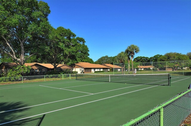 view of sport court