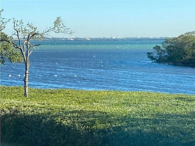 view of water feature