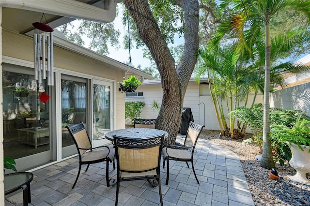 view of patio