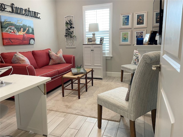 view of living room