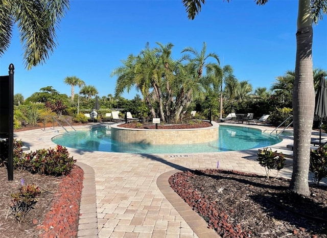 view of pool