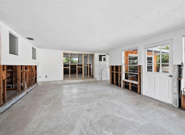 view of unfurnished living room