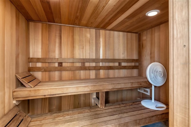 view of sauna / steam room