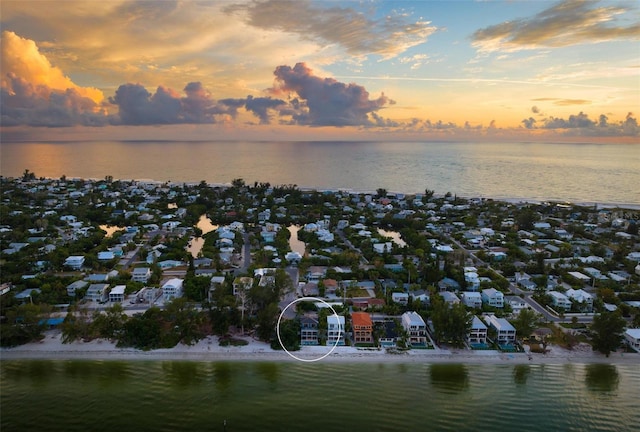 915 N Shore Dr, Anna Maria, FL 34216 - aerial view featuring a residential view and a water view