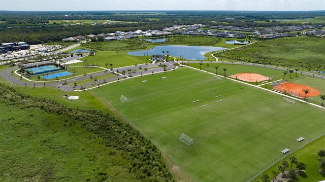 8024 Moonbeam Ave, Sarasota, FL 34241 - aerial view of a large body of water