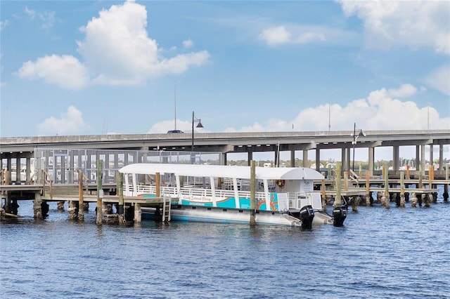 1600 1st Ave W Unit 304A, Bradenton, FL 34205 - dock area featuring a water view