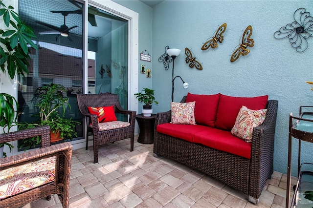 11728 Meadowgate Pl, Bradenton, FL 34211 - view of patio featuring outdoor lounge area