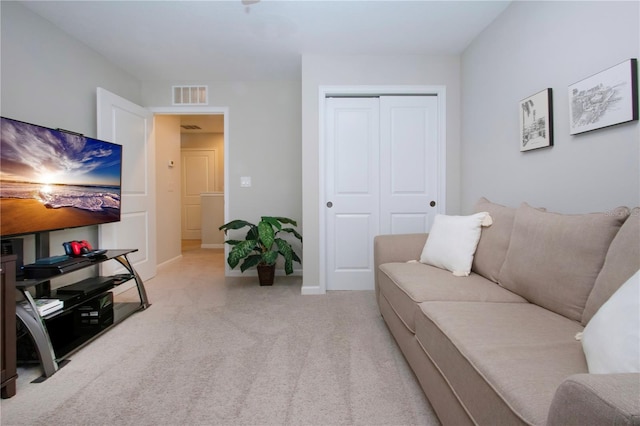11728 Meadowgate Pl, Bradenton, FL 34211 - living room with light colored carpet and baseboards