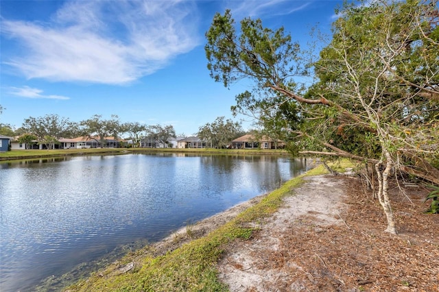 property view of water