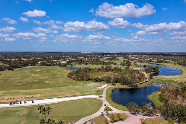 7244 Orchid Island Pl, Bradenton, FL 34202 - drone / aerial view of a large body of water and a local golf course