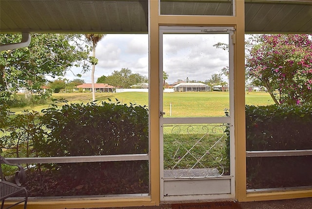 view of entryway