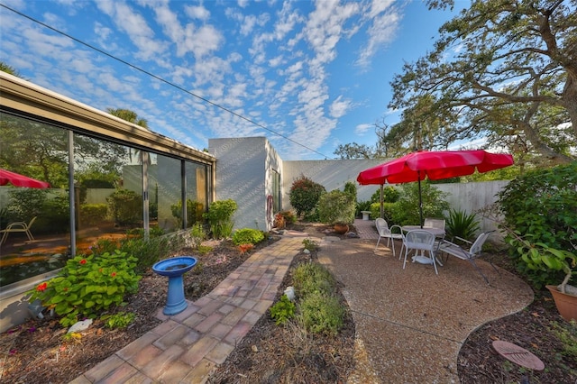 view of patio / terrace