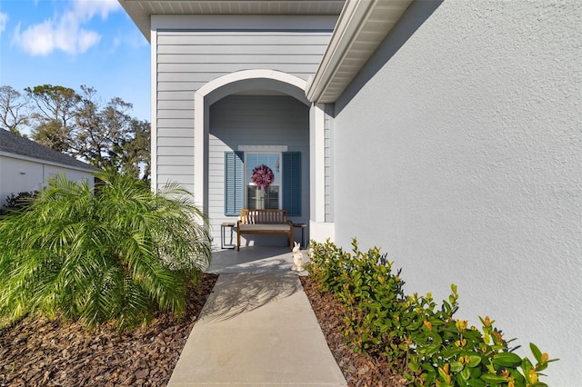 view of property entrance