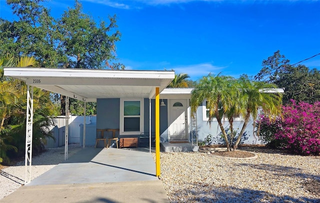 view of manufactured / mobile home