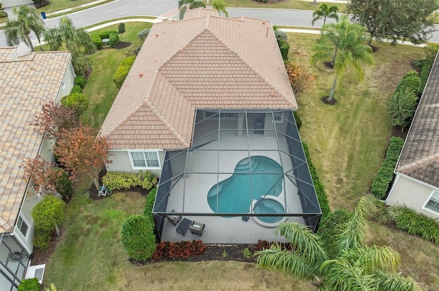 bird's eye view