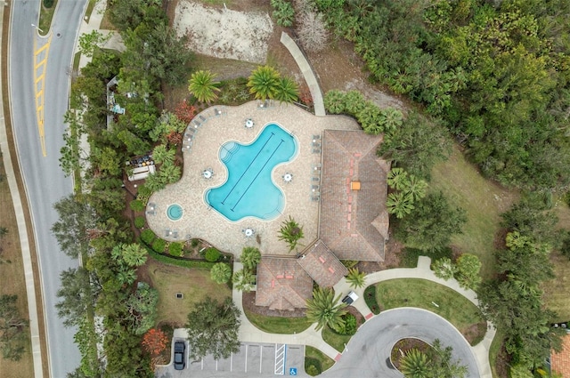 aerial view