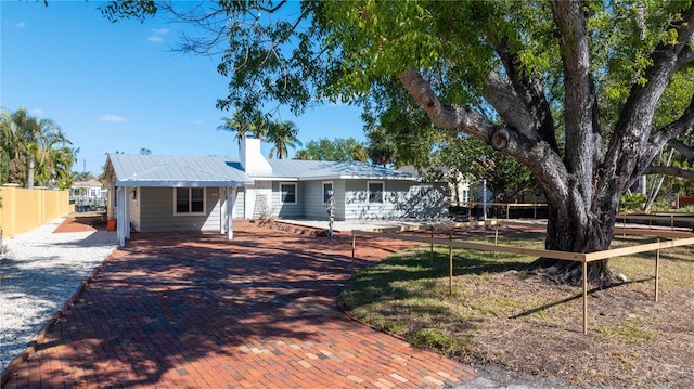 view of ranch-style house